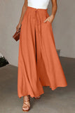 Rust Colored Wide Leg Pants