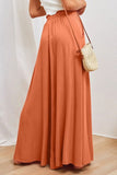 Rust Colored Wide Leg Pants